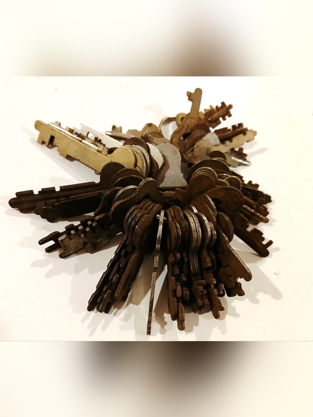 Vintage Rustic Metal Key Lot